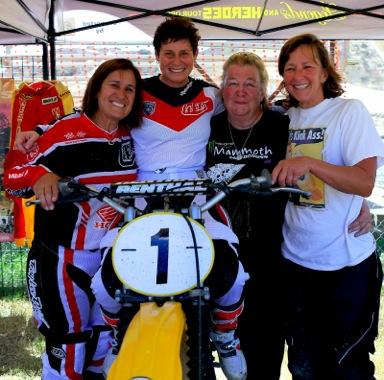 (From left) Mercedes Gonzalez, Sue Fish, Gale Webb and Carey Steiner.