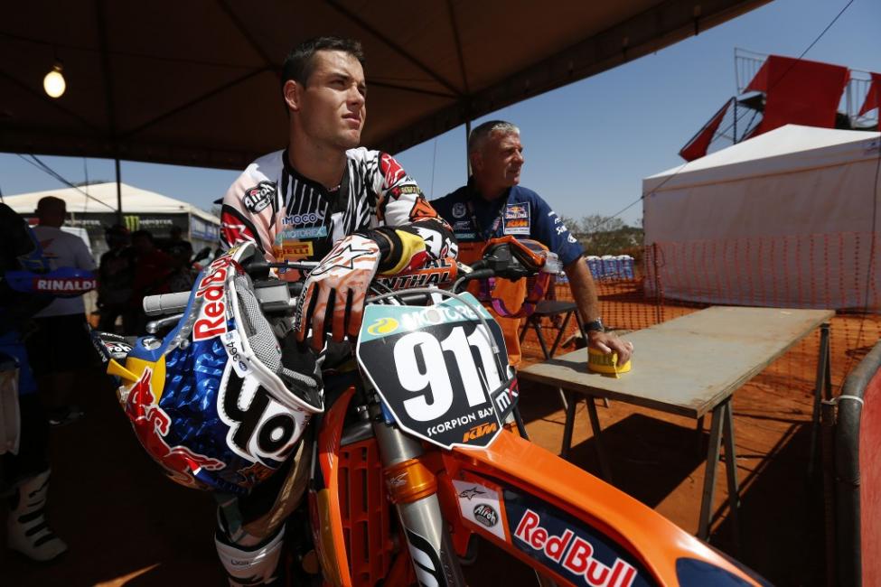 Tixier is seeking his first MX2 Championship this weekend. 