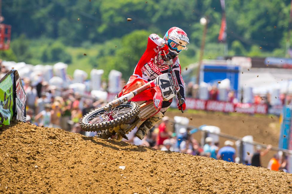 Helped by a big season from Trey Canard, Honda had the most combined points on the year.  