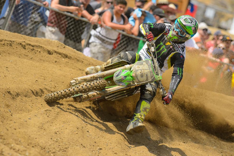 An injury at the season opener at Glen Helen limited Wilson in his final 250 Nationals season. 