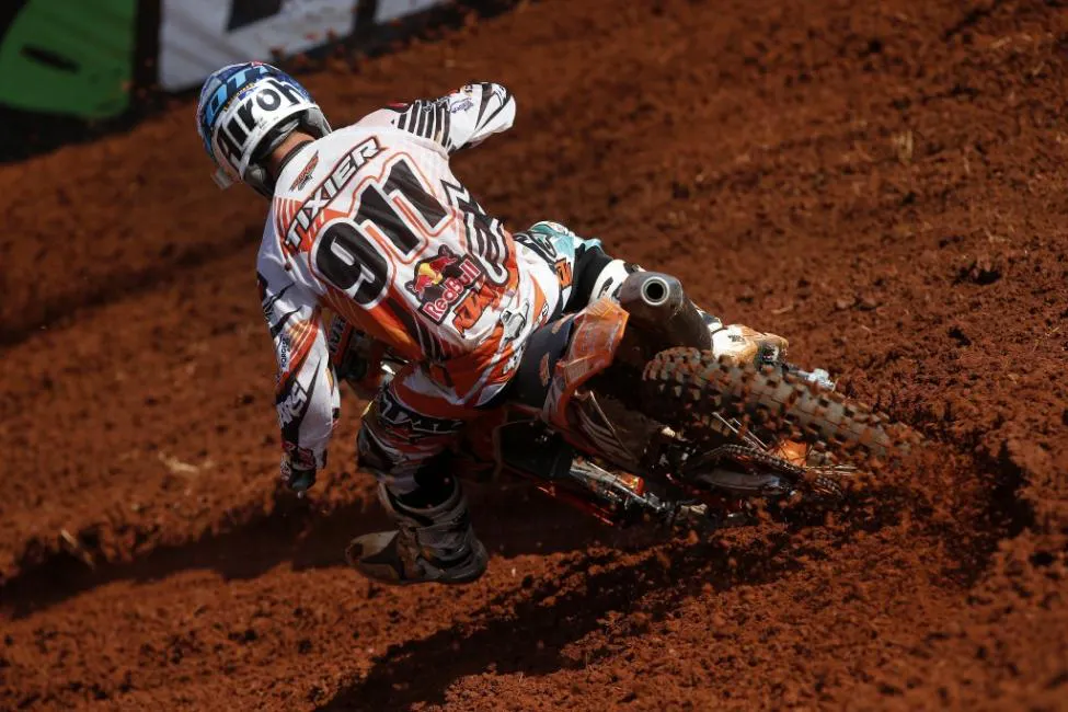 Tixier trails Herlings by 23 with one round to go.  
