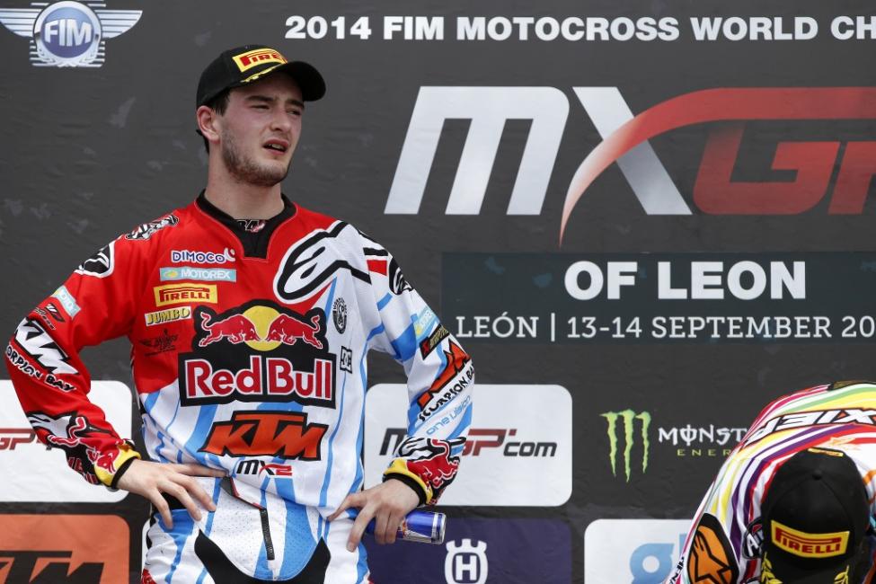 Only eight weeks removed from a broken femur, Jeffrey Herlings returned to try and capture his third MX2 title.
