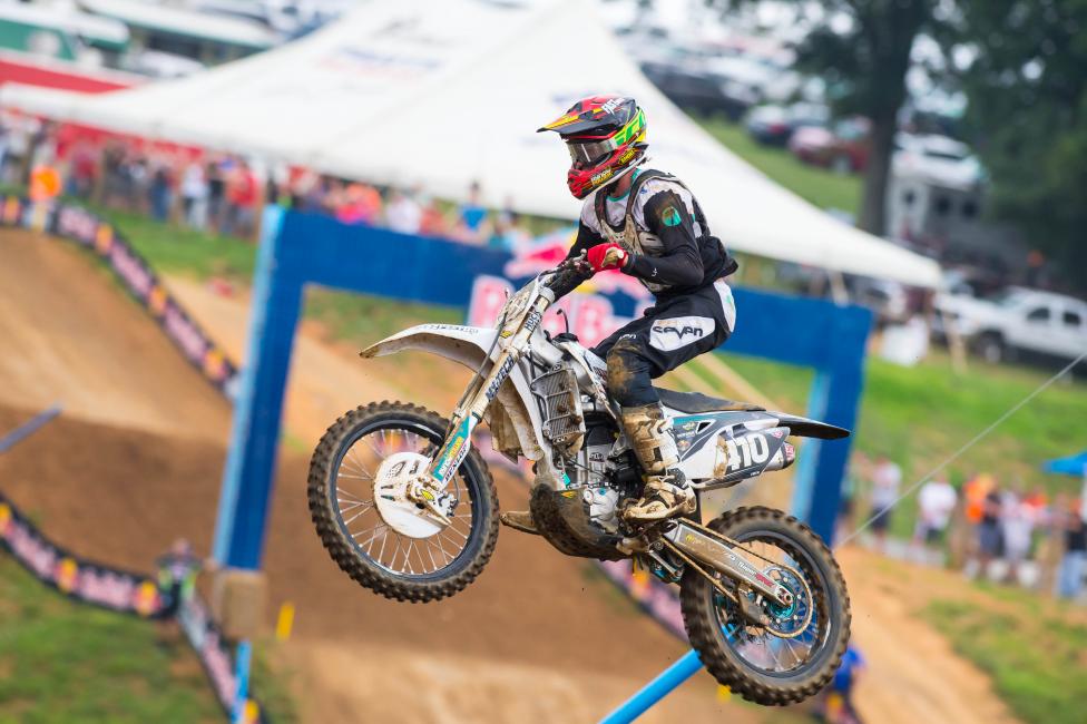 Owen raced the East Coast rounds of Lucas Oil Pro Motocross, finishing 24th overall. 