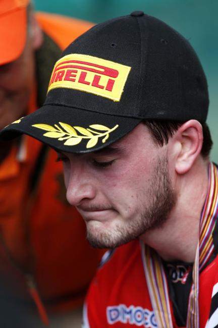 Herlings lost out on his third MX2 title by four points to teammate Jordi Tixier. 