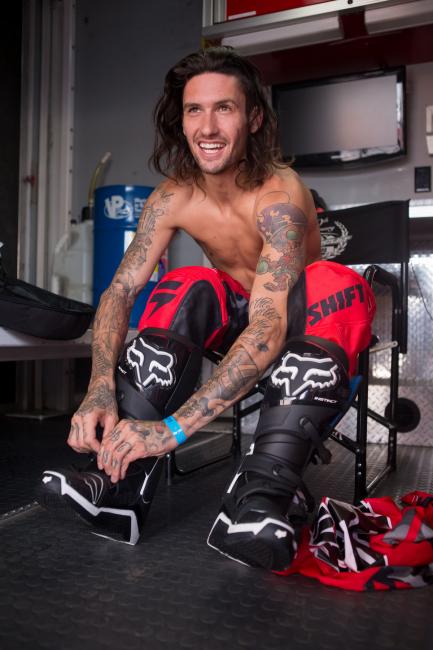 Hansen will race the Red Bull Straight Rhythm event and the Monster Energy Cup.  