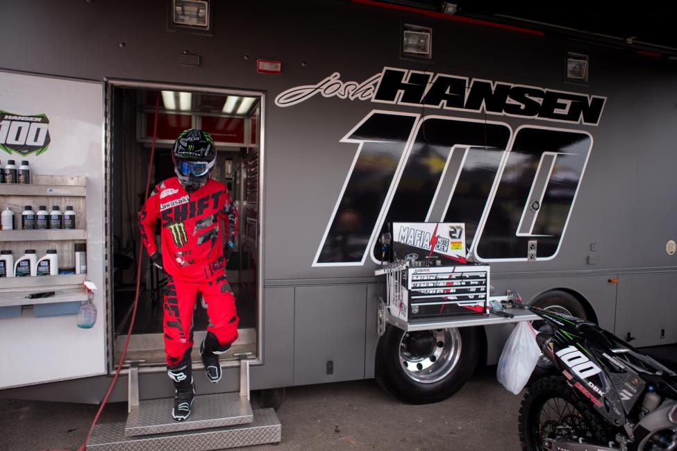 Hansen is preparing to make a return to supercross in 2015.  
