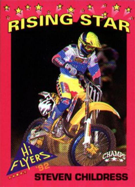 Childress spinning some laps at Burning Rock in 2013. 