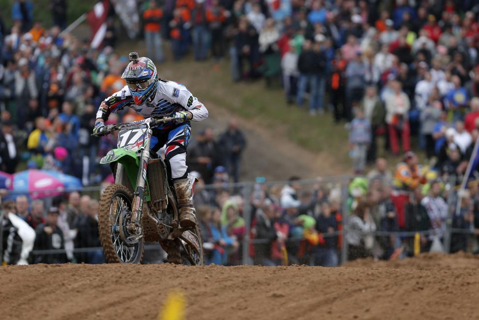 Tommy Searle won the overall in MX2.  