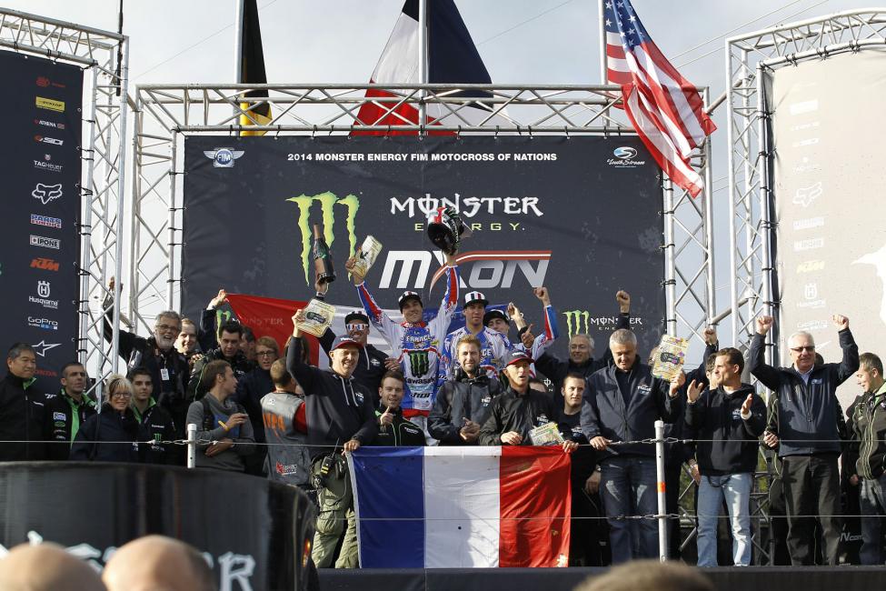 France won the overall on Sunday.  