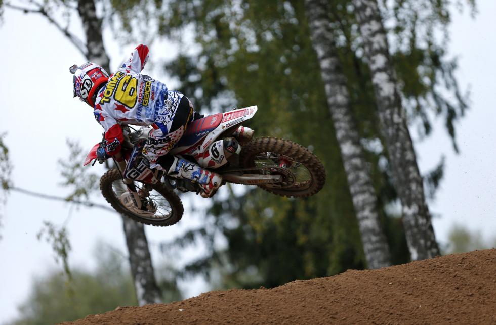 Tomac put on a charge in Moto 3, but it was not enough for Team USA. 