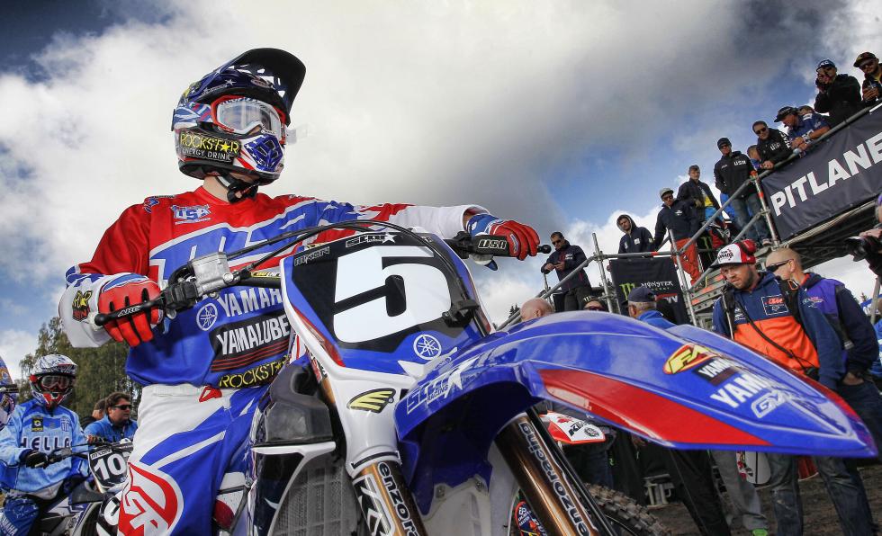 A big crash on Saturday left Jeremy Martin with broken toes and foot.  