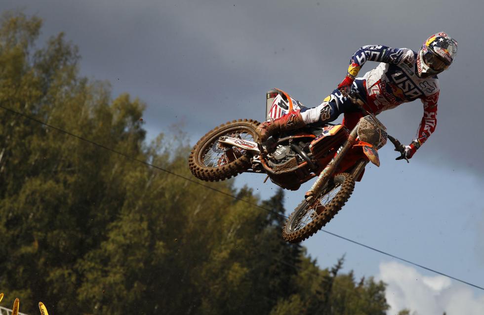 Ryan Dungey's crash in Race 3 was too much to overcome.  