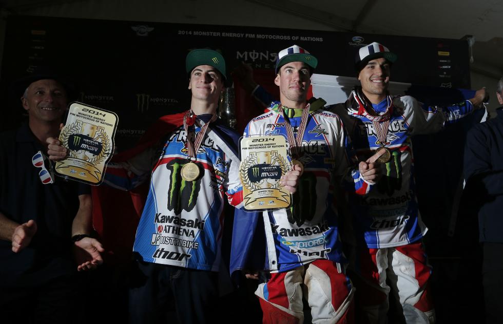 For the second time in history, Team France won the Motocross of Nations.