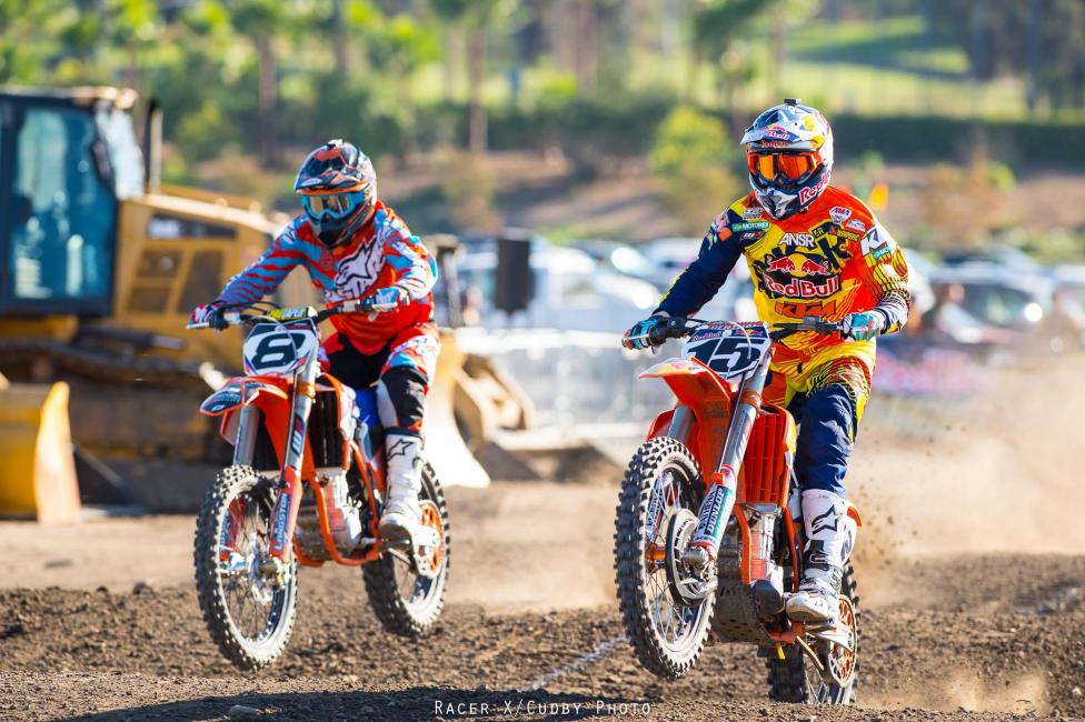 Grant Langston shook the dust off at Red Bull Straight Rhythm, but couldn't match Dean Wilson's speed.