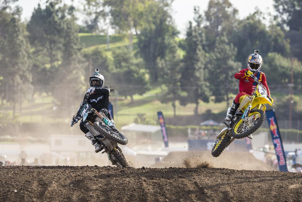 James had to go through younger brother Malcolm on his way to the finals.   