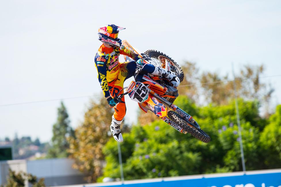 Dean Wilson made his Red Bull KTM debut last Saturday. 