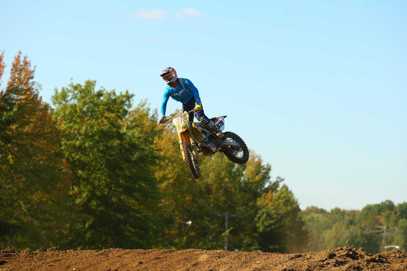 Franklin Nogueras had the largest and loudest cheering section in the stands, and he gave them something to cheer about. 5-2 moto scores earned him third overall in the Open class. 