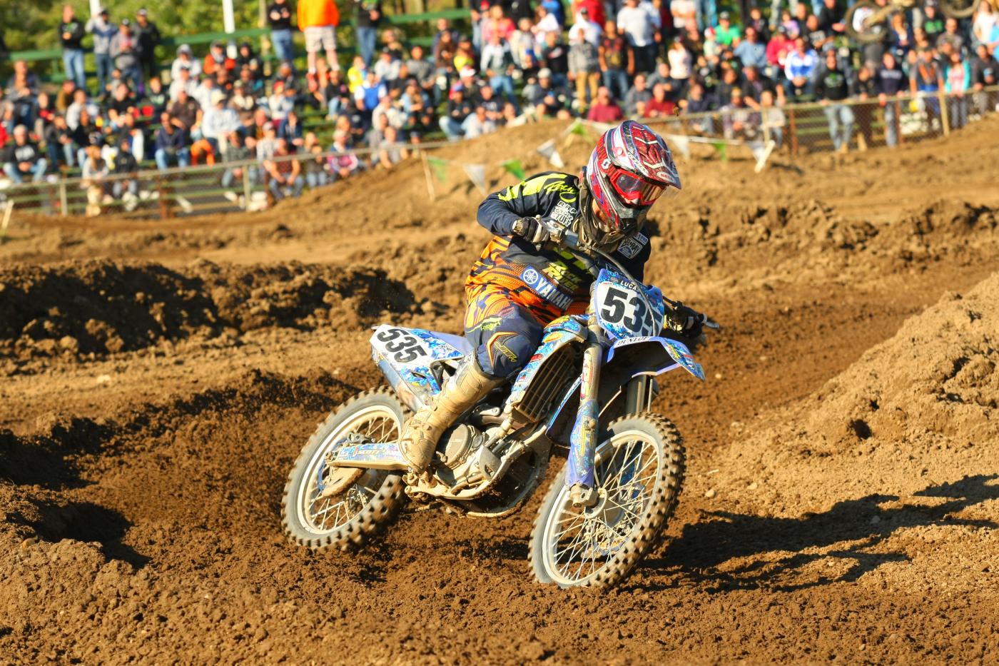 Following good rides this summer at the AMA Nationals, Joey Peters was another racer looking to prove something at KROC. His 4-1 moto scores earned him the Open class overall victory. 