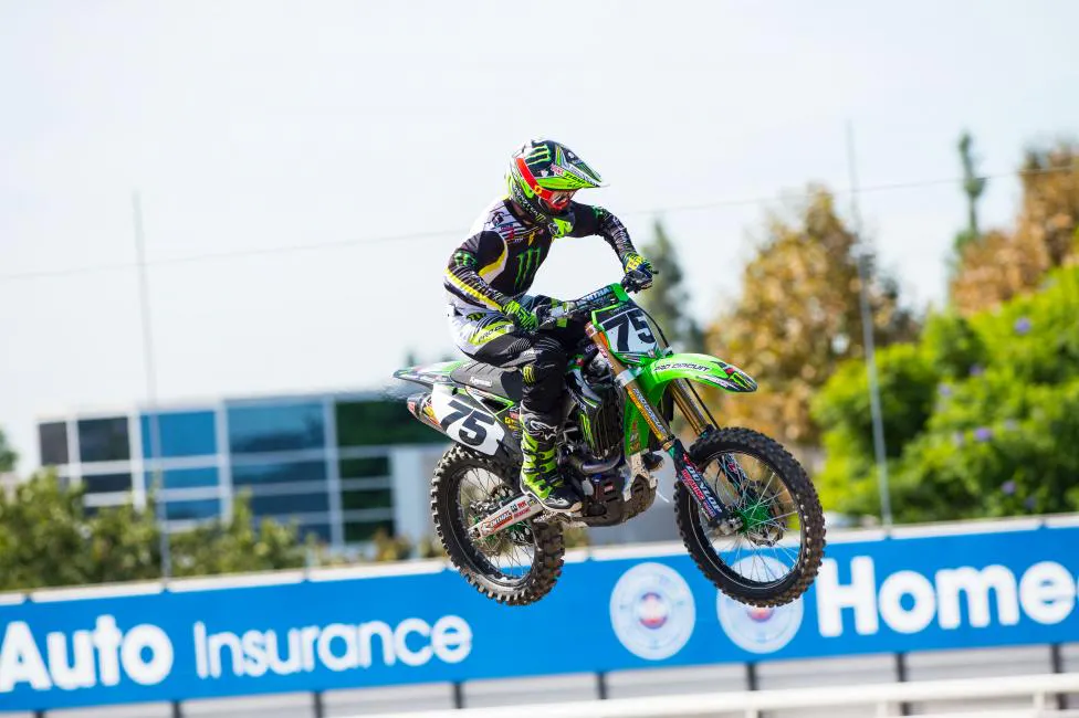 Josh Hill will be at the Monster Energy Cup on a Kawasaki.  