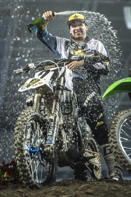 Jason Anderson won in Sweden over the weekend.  