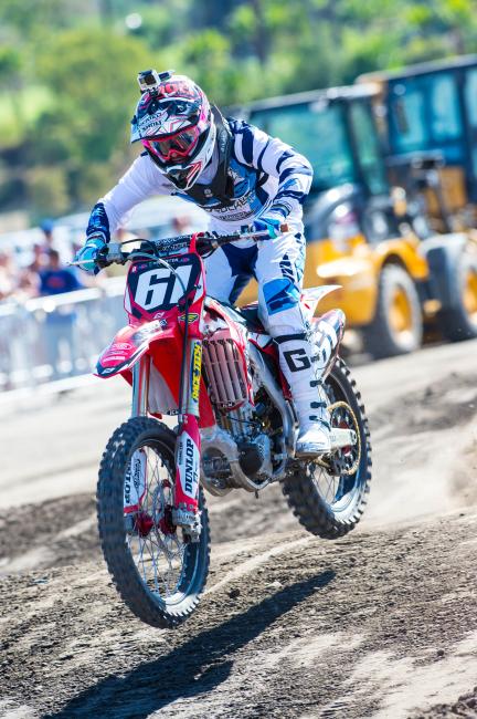 Leib lost to Justin Hill in the first round of Red Bull Straight Rhythm.  