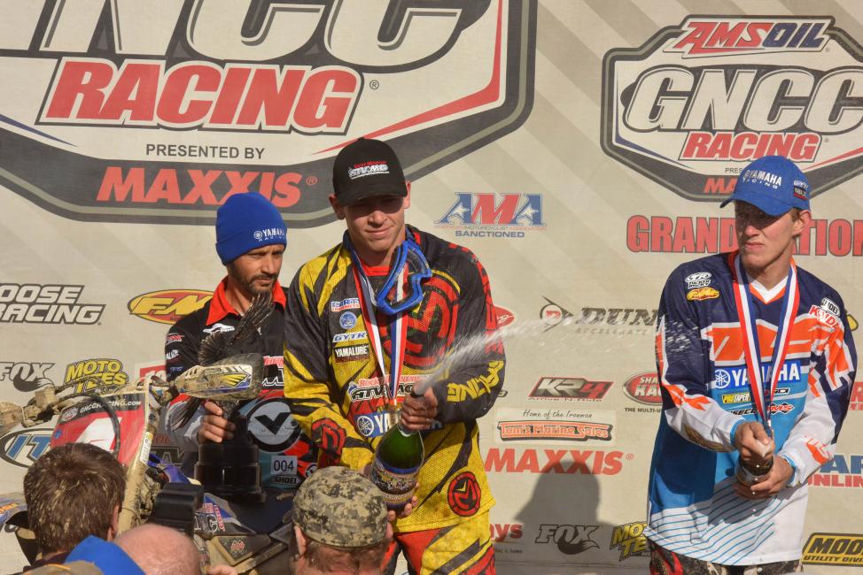 The Aussie hopes a strong finish to the 2014 GNCC will put him into title contention next year.