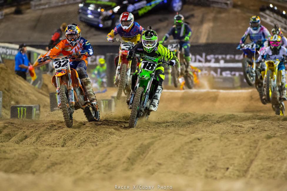 Both Millsaps and Justin Hill rode incredibly well, especially considering that Millsaps hasn't raced in a year-and-a-half and Hill is a 250 rider.