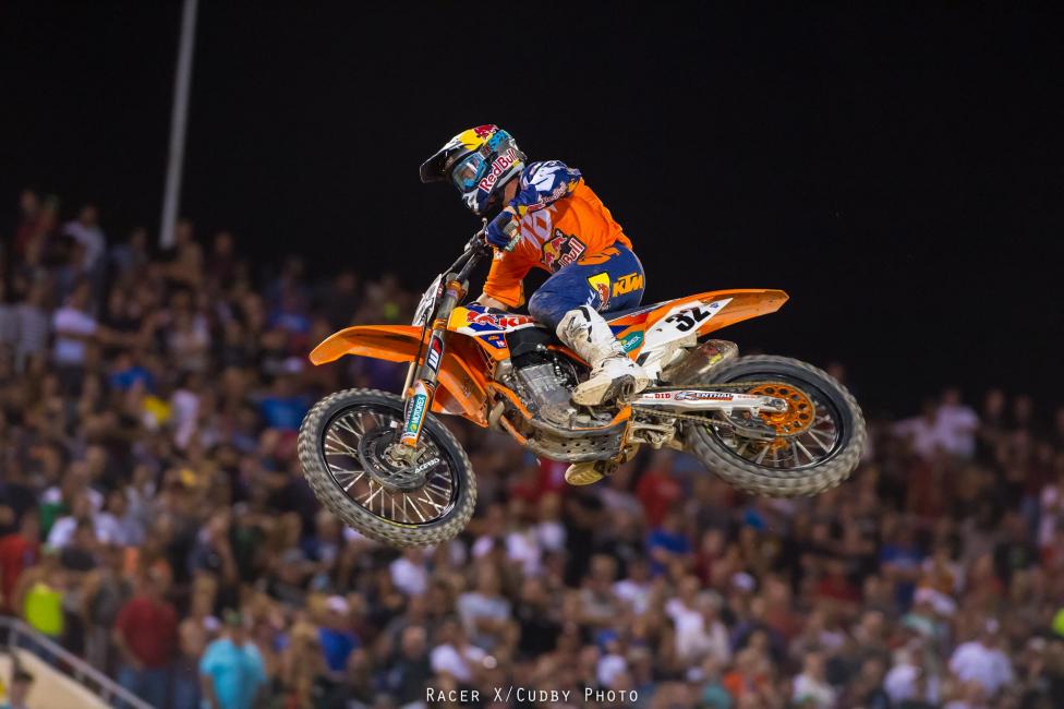 Justin Hill shined in his 450 debut.  