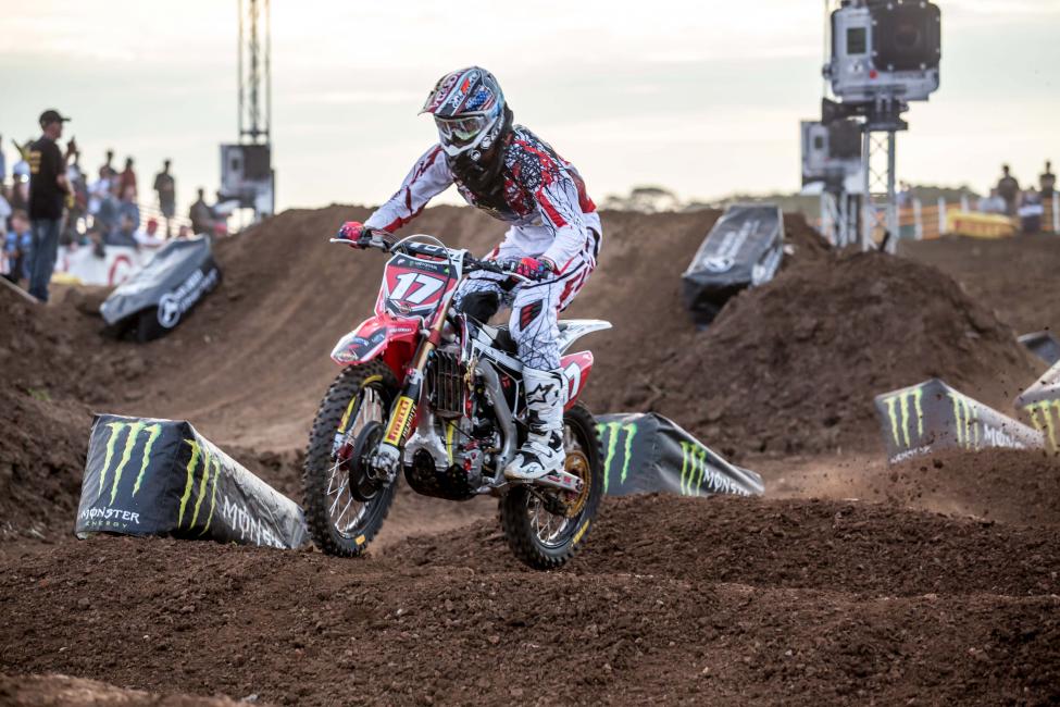 Gavin Faith holds down the top spot in the Australian SX2 standings.