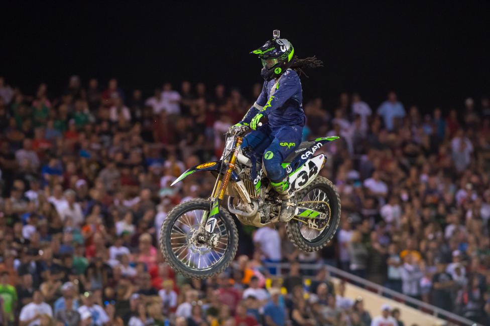 Malcolm Stewart has never ridden a 450SX race besides Daytona. That could be the class where he can do the most damage.