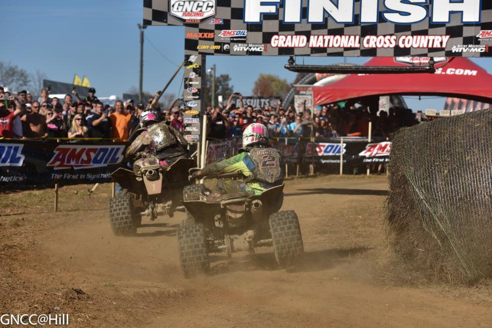 Chris Borich won the ATV XC1 championship in a battle to the finish.