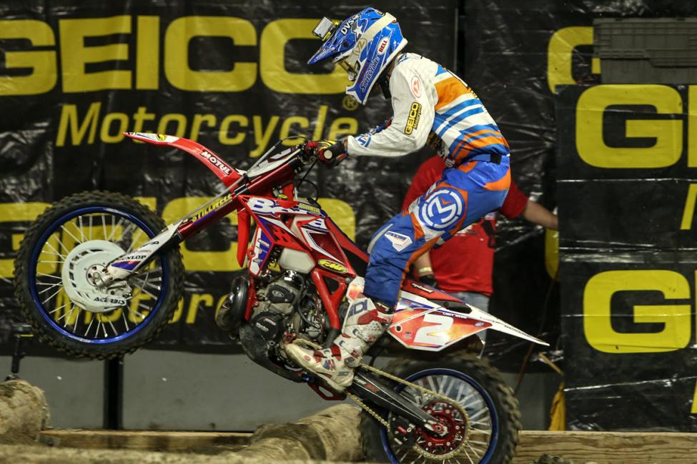 Cody Webb leads the Endurocross standings.