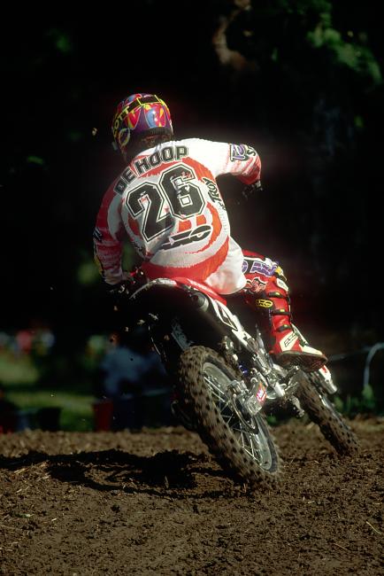 DeHoop still hasn't stopped riding.