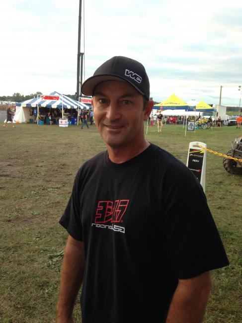 DeHoop at the Soaring Eagle Edge of Summer MX race last month