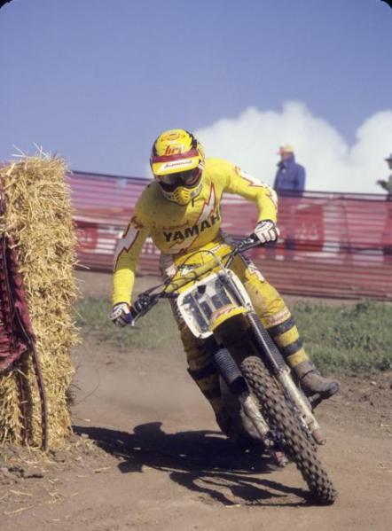 During the Hurricane's #100 season, he and Kent Howerton battled something fierce. A few years later he was off Yamahas and threatening to break legs. 