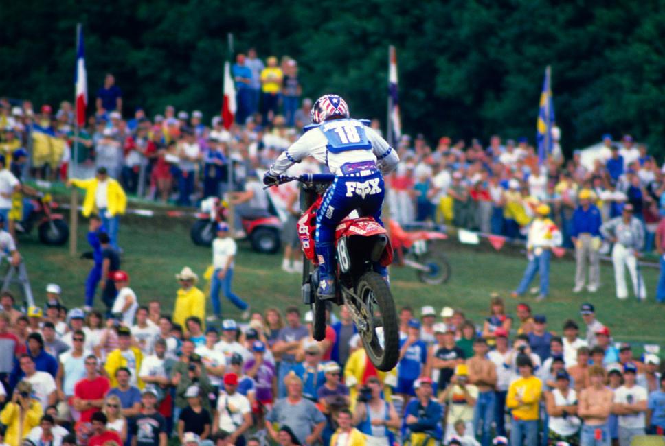 Ricky Johnson at the 1988 U.S. Grand Prix