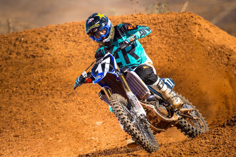 Cooper Webb on the Yamalube/Star Racing Yamaha. 