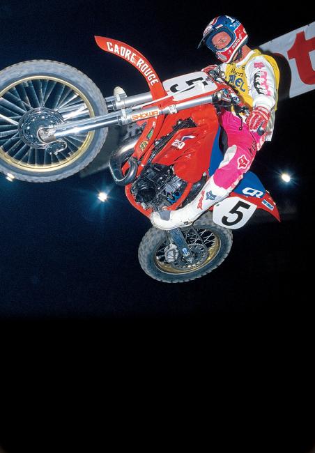 Ricky Johnson's flair and showmanship were a perfect match for this event. One year, he was introduced during opening ceremonies from inside a giant robotic hand. We're not joking. 