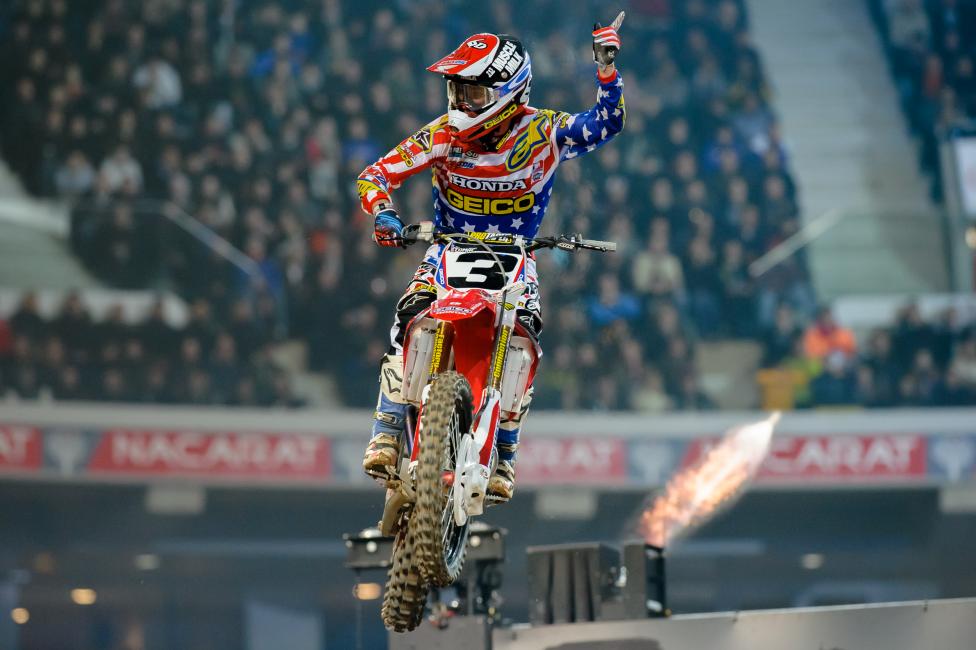 Eli Tomac is the 2014 King of Bercy, er, Lille