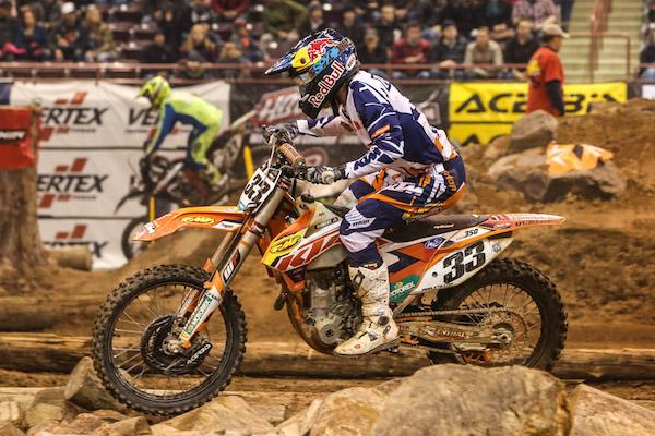 Factory FMF KTM's Taylor Robert ended up with a second place in Idaho to go with last round's win. 