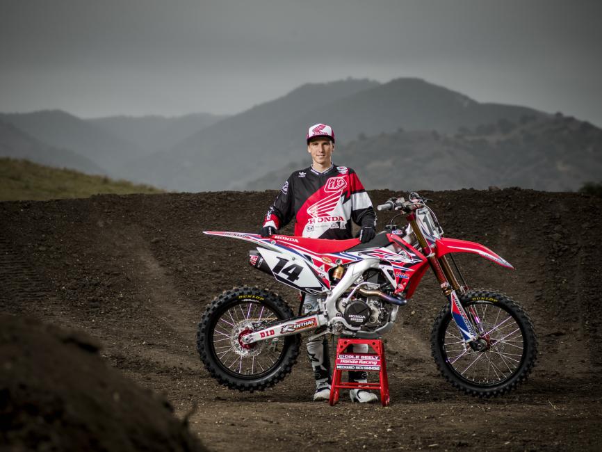 Cole Seely joins the team for 2015. 