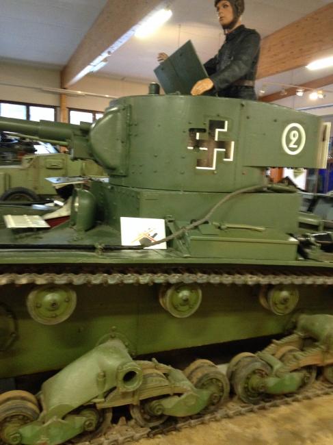 Matthes went to a Finnish Tank museum and although he liked it, he thought that DC would be way more into it.