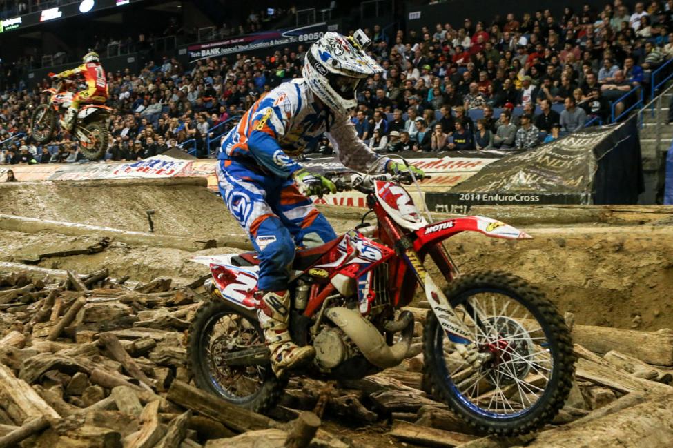 Cody Webb is the 2014 Endurocross champion.