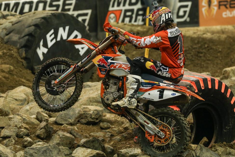 Red Bull KTM's Taddy Blazusiak took the win in Ontario. The five-time champion will be back to try to re-claim the title in 2015. 