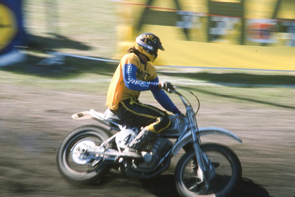 The 1975 500cc Series Champion was Maico rider Steve Stackable. 
