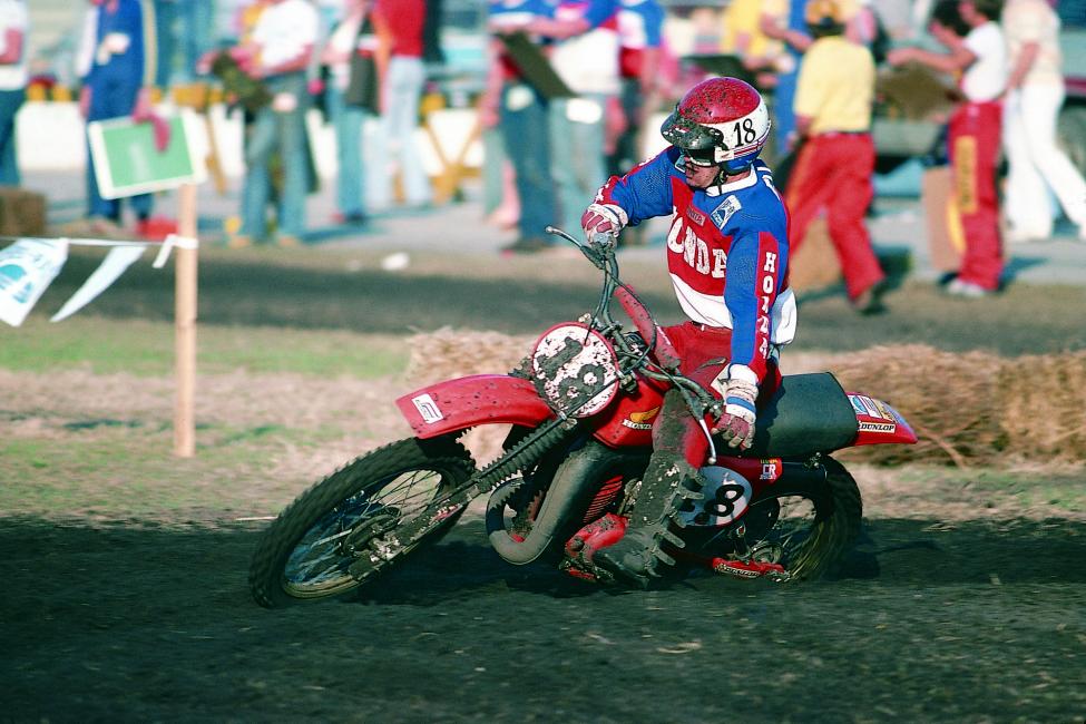 Jimmy Ellis switched from Can-Am to Honda prior to 1978, then won the season-opening SX at the Seattle Kingdome.