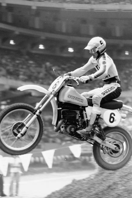 Ken Howerton got aboard a Suzuki for 1978 and starting to find his rhythm in supercross.