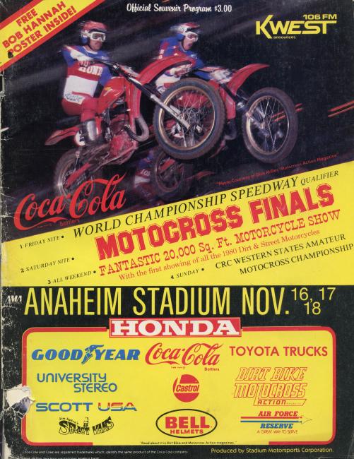 Yamaha’s Mike Bell gets some roost at the Astrodome.
