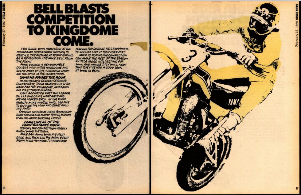 After being involved in the water-skiing fiasco that left Bob Hannah with a broken leg, Marty Tripes returned to Yamaha for 1980.
