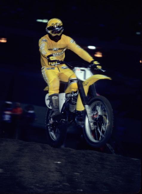 After being involved in the water-skiing fiasco that left Bob Hannah with a broken leg, Marty Tripes returned to Yamaha for 1980.